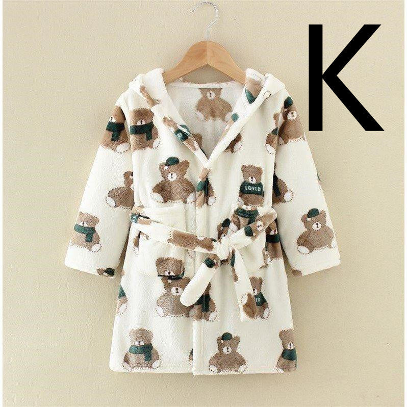 Flannel Bathrobe Nightgown