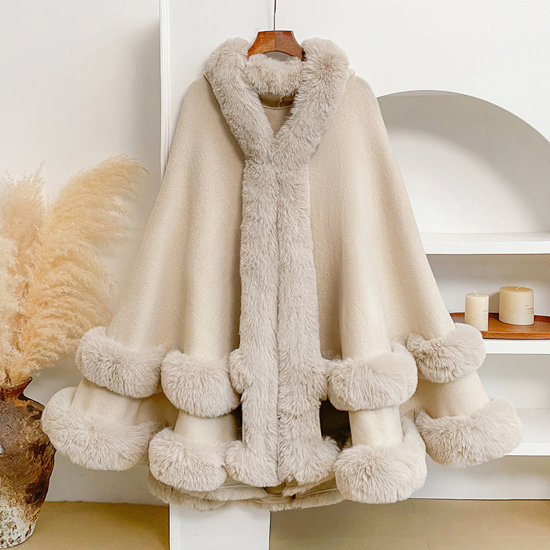 Cardigan Shawl Cape Coat