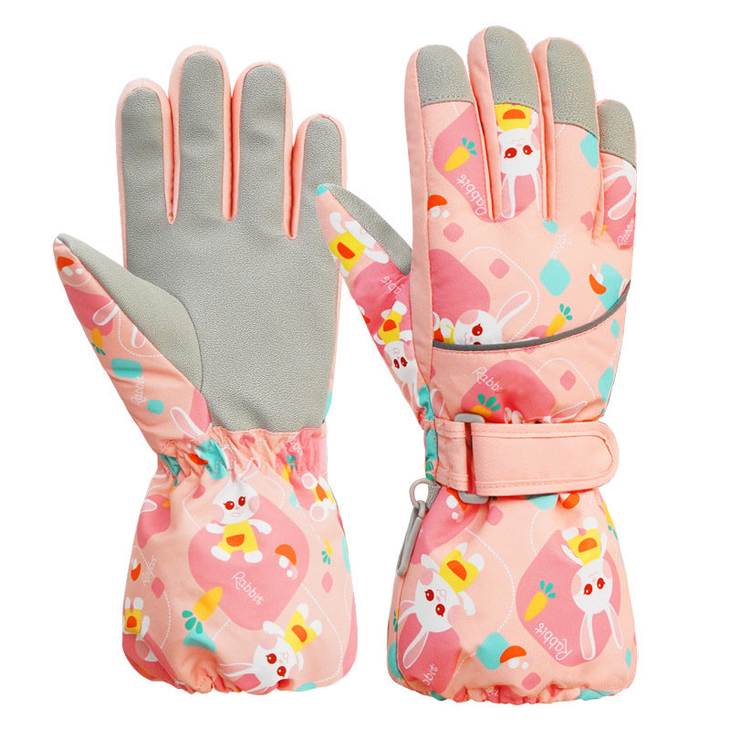 Warm Cotton Ski Gloves