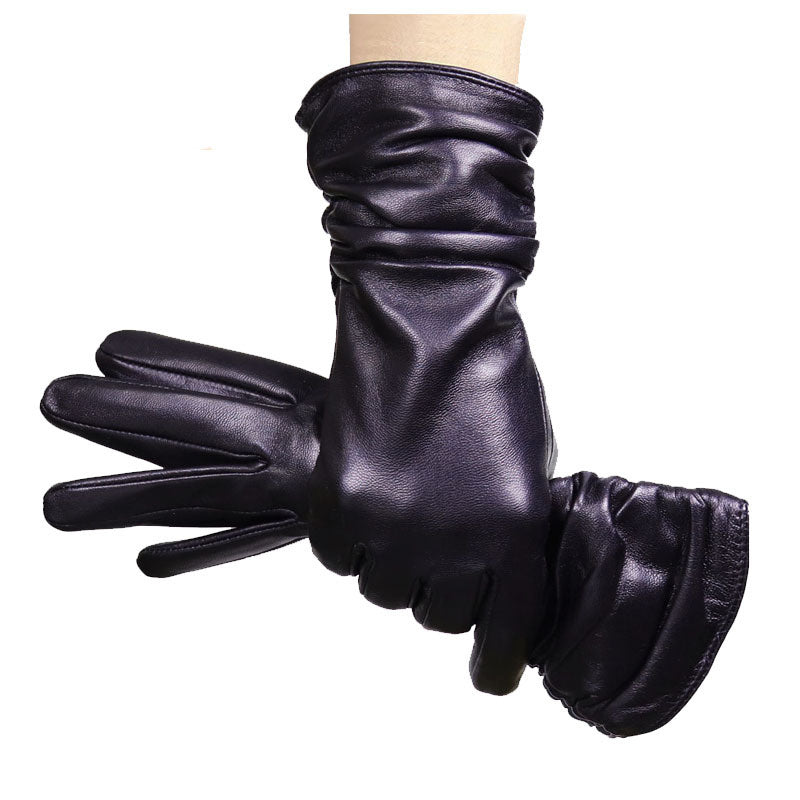 Leather Sheepskin Gloves