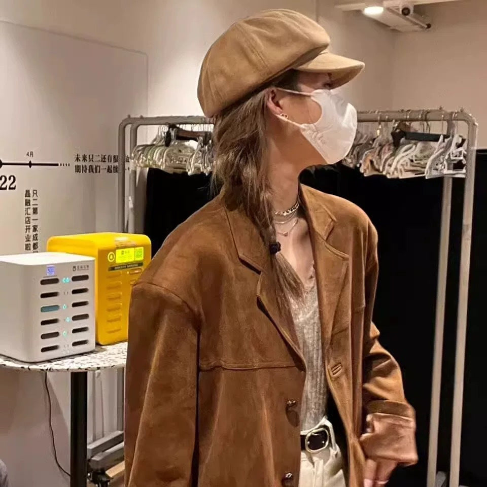 Suede Vintage Blazer