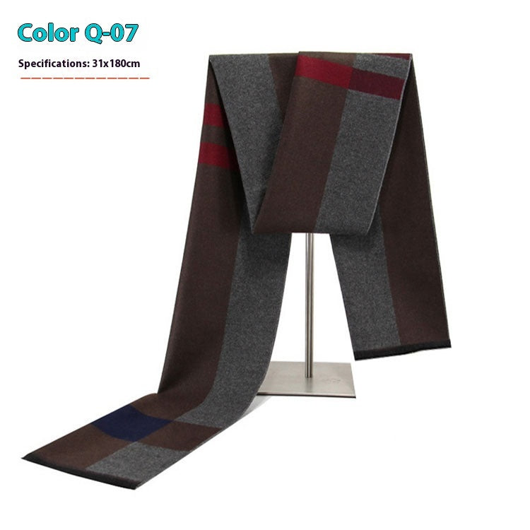 Striped Business Scarf